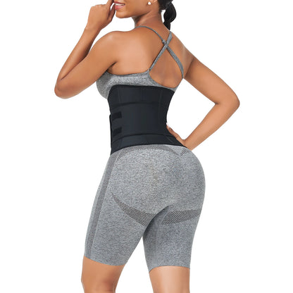 Ultimate Fit Shapewear Waist Trainer - Black Latex Body Shaper with Bust Support & Tummy Control