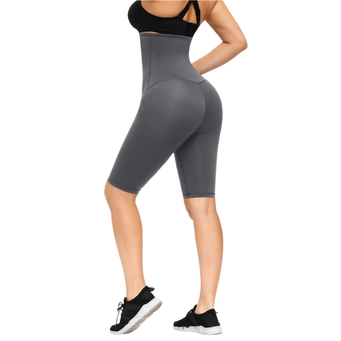 Women Leggings Waist Trainer Leggings High Waisted Tummy Control Slimming Pants Weight Loss Body Shaper Workout Fittness